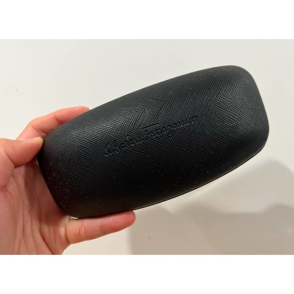 SALVATORE‎ FERRAGAMO Eyeglasses Hard Case Black - Picture 2 of 4